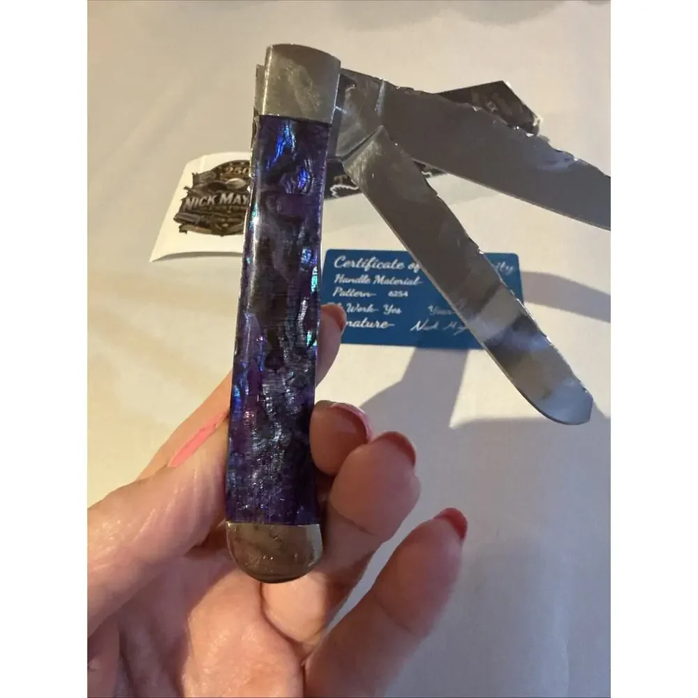 Custom Case XX Trapper Knife Nick Maynard Customs